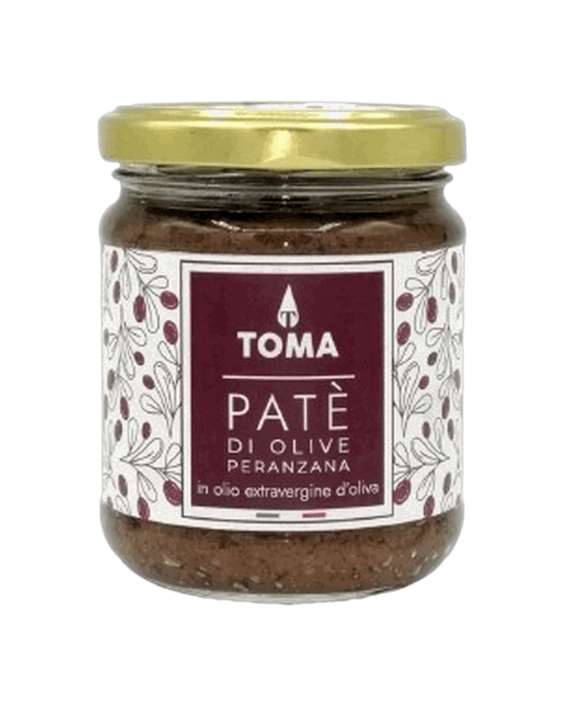 Pat&eacute; di olive nere Peranzana